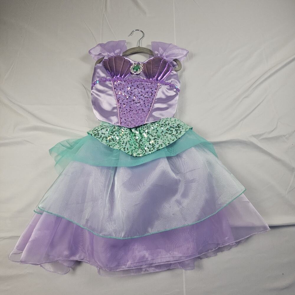 Disney The Little Mermaid Ariel Halloween Dress-Up Costume Dress Size 5